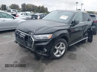 2023 Audi Q5 Premium with VIN WA1ABAFY2P2069296, listed as a IAAI auction lot 42366203 with 14,808 mi miles and . Bid and sale history available at DreamBid. Image 2.