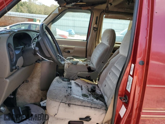 1999 Ford Econoline Cargo with VIN 1FDRE14W5XHB72755, listed as a Copart auction lot 78891634 with 136,376 mi miles and Salvage Title. Bid and sale history available at carsss.com. Image 7.