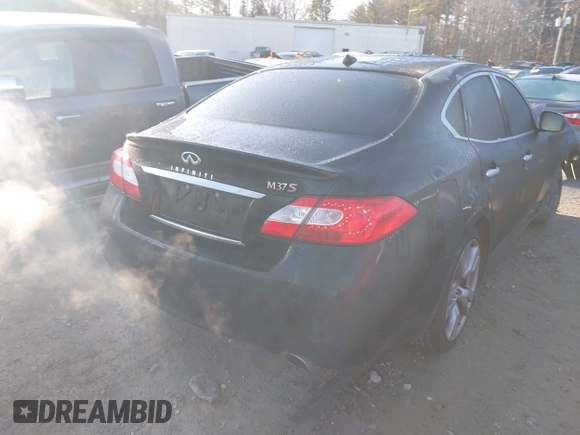 2011 Infiniti M with VIN JN1BY1AP6BM320568, listed as a IAAI auction lot 41769021 with 172,599 mi miles and . Bid and sale history available at DreamBid. Image 4.