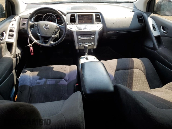 2013 Nissan Murano S with VIN JN8AZ1MW6DW306318, listed as a Copart auction lot 58636755 with 173,497 mi miles and Salvage title. Bid and sale history available at DreamBid. Image 8.