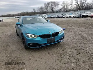 2018 BMW 4 Series 430i xDrive with VIN WBA4J3C55JBG91250, listed as a Copart auction lot 53973815 with 136,598 mi miles and Clean Title. Bid and sale history available at carsss.com. Image 13.