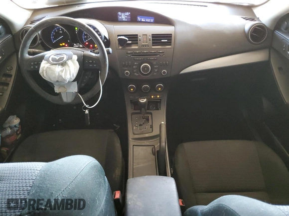 2013 Mazda 3 i Touring with VIN JM1BL1L89D1707749, listed as a Copart auction lot 76125384 with 139,966 mi miles and Salvage title. Bid and sale history available at DreamBid. Image 8.