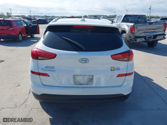 2019 Hyundai Tucson Value with VIN KM8J33A42KU024497, listed as a IAAI auction lot 41607693 with 70,792 mi miles. Bid and sale history available at carsss.com. Image 17.