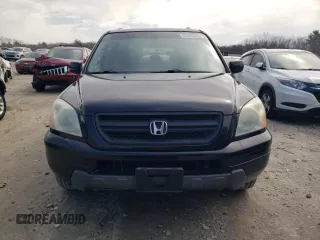 2005 Honda Pilot EX-L with VIN 5FNYF18515B035128, listed as a Copart auction lot 52935285 with 184,566 mi miles and Clean Title. Bid and sale history available at carsss.com. Image 5.