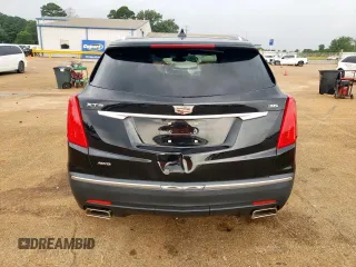 2017 Cadillac XT5 Premium Luxury AWD with VIN 1GYKNERS3HZ214851, listed as a Copart auction lot 60112185 with 74,045 mi miles and Salvage title. Bid and sale history available at DreamBid. Image 6.