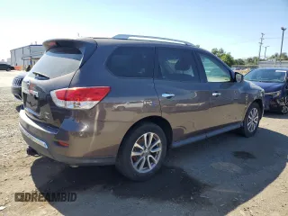 2015 Nissan Pathfinder SV with VIN 5N1AR2MN0FC689360, listed as a Copart auction lot 61433765 with 95,663 mi miles and Salvage title. Bid and sale history available at DreamBid. Image 3.