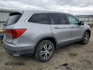 2017 Honda Pilot EX-L with VIN 5FNYF6H59HB008597, listed as a Copart auction lot 42166495 with 221,452 mi miles and Salvage Title. Bid and sale history available at DreamBid. Image 3.