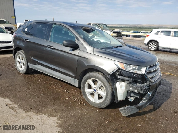 2018 Ford Edge SE with VIN 2FMPK3G92JBB39525, listed as a Copart auction lot 69717684 with 90,586 mi miles and Salvage Title. Bid and sale history available at carsss.com. Image 4.
