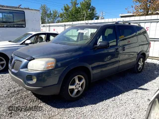2006 Pontiac Montana SV6 with VIN 1GMDV33L16D236812, listed as a Copart auction lot 75451064 with 127,733 mi miles and Salvage Title. Bid and sale history available at carsss.com. Image 1.