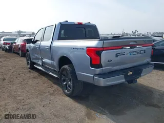 2022 Ford F-150 Lightning Pro with VIN 1FTVW1EL0NWG16234, listed as a IAAI auction lot 41220079 with 40,541 mi miles. Bid and sale history available at carsss.com. Image 3.