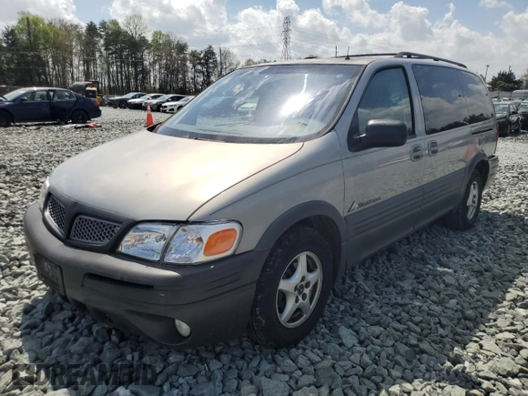 2001 Pontiac Montana with VIN 1GMDX03E61D318330, listed as a Copart auction lot 52063885 with 98,926 mi miles and Salvage Title. Bid and sale history available at DreamBid. Image 1.