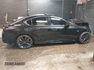 2024 Lexus IS 350 F Sport with VIN JTHGZ1E23R5036655, listed as a IAAI auction lot 40898566 with 2,724 mi miles and . Bid and sale history available at DreamBid. Image 13.