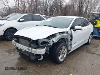 2018 Ford Fusion Hybrid SE with VIN 3FA6P0LU6JR177745, listed as a IAAI auction lot 41433376 with 97,025 mi miles. Bid and sale history available at carsss.com. Image 2.