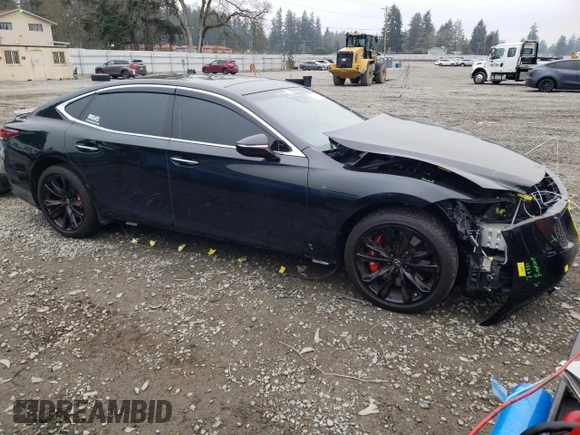 2018 Lexus LS 500 z VIN JTHC51FF3J5001811, wystawiony jako Copart lot #89018805 z przebiegiem 34 304 mil mil oraz Szkoda całkowita • Salvage title. Historia ofert i sprzedaży dostępna na DreamBid. Obrazek 4.