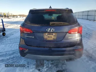 2017 Hyundai Santa Fe Sport 2.0T with VIN 5XYZU4LA0HG414280, listed as a Copart auction lot 41629395 with 132,427 mi miles and Clean Title. Bid and sale history available at carsss.com. Image 6.