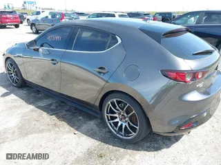 2021 Mazda Mazda3 Hatchback 2.5 Turbo with VIN JM1BPBJY3M1402180, listed as a IAAI auction lot 40501991 with 1 mi miles. Bid and sale history available at carsss.com. Image 3.