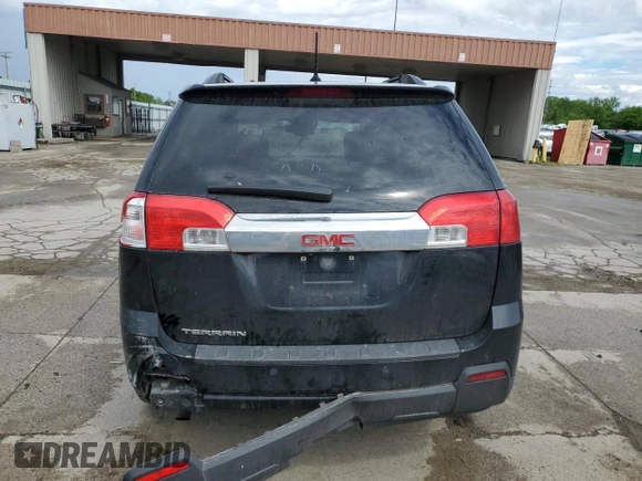 2013 GMC Terrain SLE with VIN 2GKALSEK9D6340654, listed as a Copart auction lot 56953305 with 185,300 mi miles and Salvage title. Bid and sale history available at DreamBid. Image 6.