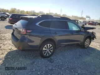 2025 Subaru Outback Premium with VIN 4S4BTAFC3S3125692, listed as a Copart auction lot 76790004 with 0 mi miles and Salvage Title. Bid and sale history available at carsss.com. Image 3.
