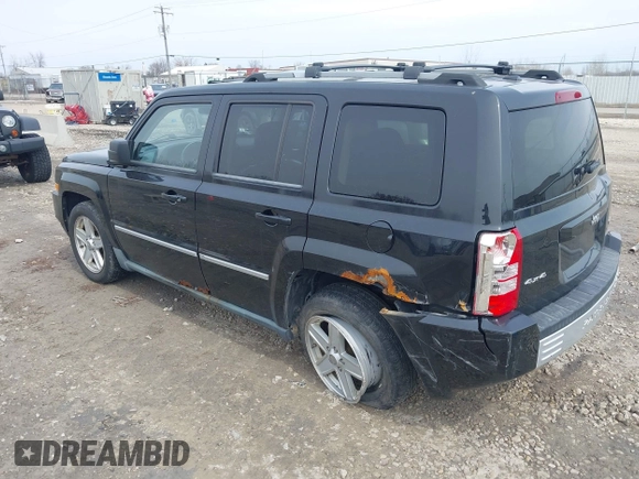2010 Jeep Patriot Limited with VIN 1J4NF4GB7AD503841, listed as a IAAI auction lot 41992088 with 163,575 mi miles and . Bid and sale history available at carsss.com. Image 3.