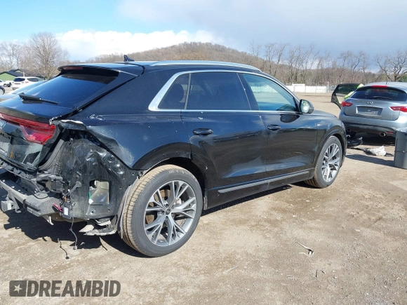 2023 Audi Q8 Prestige z VIN WA1FVBF10PD035688, wystawiony jako IAAI lot #41864567 z przebiegiem 27 219 mil mil oraz . Historia ofert i sprzedaży dostępna na DreamBid. Obrazek 4.