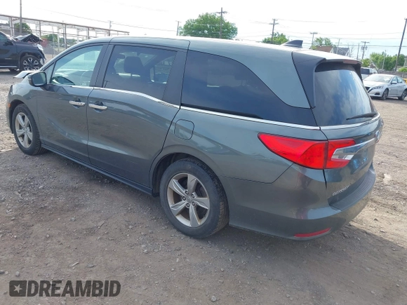 2020 Honda Odyssey EX z VIN 5FNRL6H50LB005092, wystawiony jako IAAI lot #42511025 z przebiegiem 96 185 mil mil oraz . Historia ofert i sprzedaży dostępna na DreamBid. Obrazek 3.