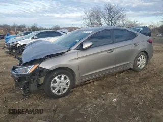 2020 Hyundai Elantra SE with VIN KMHD74LF1LU939848, listed as a Copart auction lot 86991574 with 71,870 mi miles and Salvage Title. Bid and sale history available at carsss.com. Image 1.