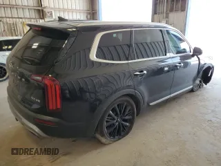 2020 Kia Telluride SX with VIN 5XYP5DHC9LG022230, listed as a Copart auction lot 51284225 with 114,659 mi miles and Salvage Title. Bid and sale history available at DreamBid. Image 3.