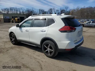 2017 Nissan Rogue SL with VIN JN8AT2MV7HW004637, listed as a Copart auction lot 48753385 with 120,368 mi miles and Salvage Title. Bid and sale history available at carsss.com. Image 2.