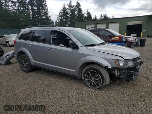 2019 Dodge Journey SE z VIN 3C4PDCBB4KT738442, wystawiony jako Copart lot #55329095 z przebiegiem 93 095 mil mil oraz Szkoda całkowita • Salvage title. Historia ofert i sprzedaży dostępna na DreamBid. Obrazek 4.