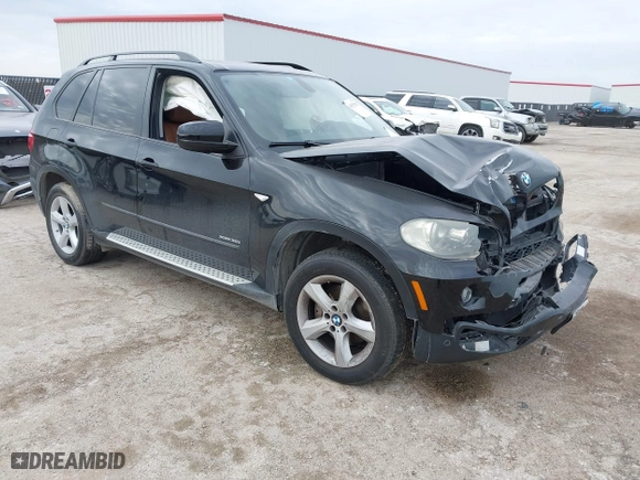 2009 BMW X5 30i with VIN 5UXFE43589L274468, listed as a IAAI auction lot 41557852 with 1 mi miles. Bid and sale history available at carsss.com. Image 1.