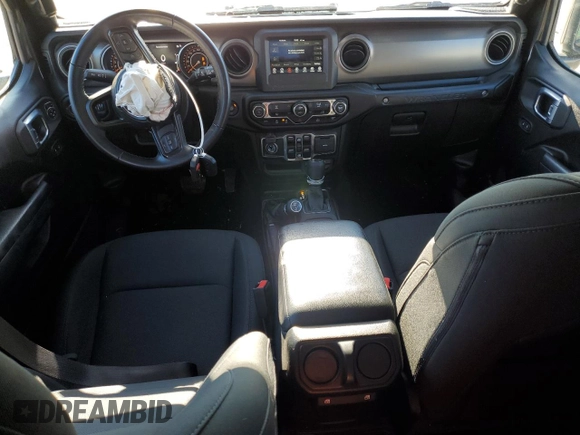 2021 Jeep Wrangler Unlimited Freedom z VIN 1C4HJXDG1MW780092, wystawiony jako Copart lot #82361854 z przebiegiem 43 256 mil mil oraz Szkoda całkowita • Salvage title. Historia ofert i sprzedaży dostępna na DreamBid. Obrazek 8.