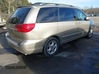 2005 Toyota Sienna XLE with VIN 5TDZA22C35S304998, listed as a IAAI auction lot 41595712 with 179,646 mi miles and . Bid and sale history available at DreamBid. Image 4.
