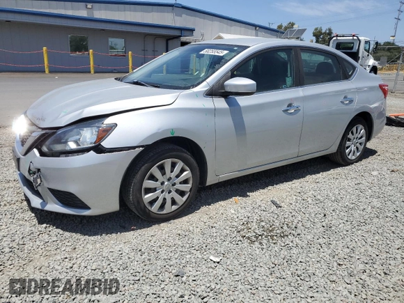 2017 Nissan Sentra SV z VIN 3N1AB7AP8HY391602, wystawiony jako Copart lot #58255545 z przebiegiem 69 405 mil mil oraz Szkoda całkowita • Salvage title. Historia ofert i sprzedaży dostępna na DreamBid. Obrazek 1.