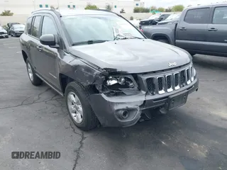 2017 Jeep Compass Sport with VIN 1C4NJCBB6HD134437, listed as a IAAI auction lot 42064834 with 118,685 mi miles and . Bid and sale history available at DreamBid. Image 6.