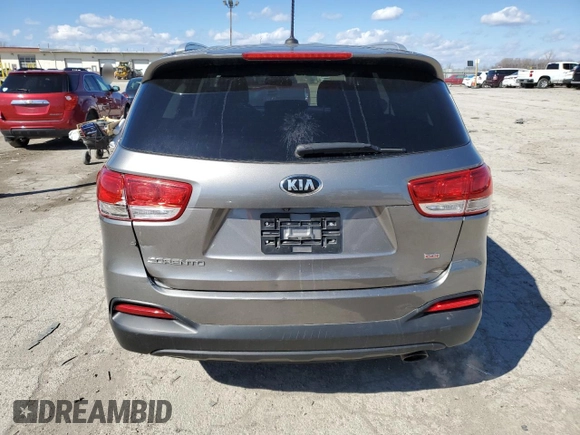 2017 Kia Sorento LX with VIN 5XYPGDA39HG281747, listed as a Copart auction lot 50383305 with 96,656 mi miles and Clean Title. Bid and sale history available at DreamBid. Image 6.