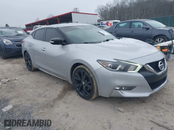 2018 Nissan Maxima SV with VIN 1N4AA6AP7JC380038, listed as a IAAI auction lot 41228603 with 135,067 mi miles and . Bid and sale history available at DreamBid. Image 1.