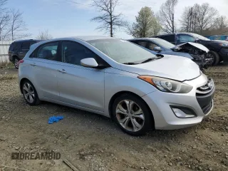 2013 Hyundai Elantra GT with VIN KMHD35LE8DU081952, listed as a Copart auction lot 52579755 with 188,129 mi miles and Salvage Title. Bid and sale history available at carsss.com. Image 4.