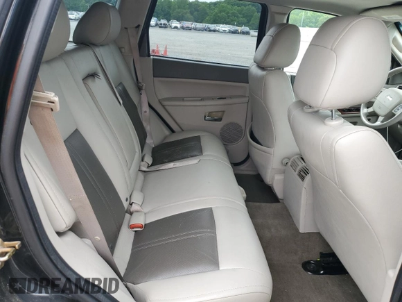 2005 Jeep Grand Cherokee Limited with VIN 1J4HR58N75C629440, listed as a Copart auction lot 58539715 with 146,144 mi miles and Salvage title. Bid and sale history available at DreamBid. Image 11.