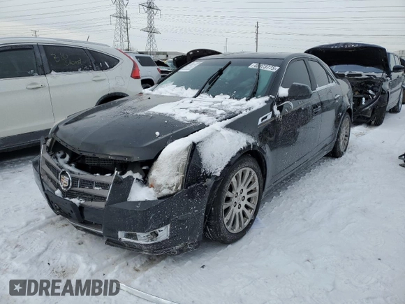 2011 Cadillac CTS Premium with VIN 1G6DS5ED2B0161752, listed as a Copart auction lot 45073775 with 95,846 mi miles and Salvage Title. Bid and sale history available at carsss.com. Image 1.
