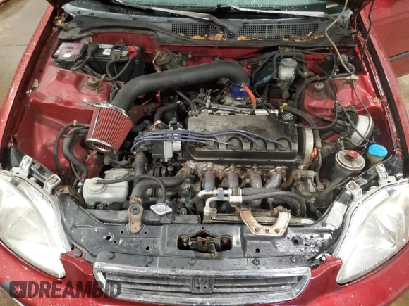 1997 Honda Civic LX with VIN 1HGEJ6671VL019593, listed as a Copart auction lot 49381625 with 252,245 mi miles and Salvage Title. Bid and sale history available at carsss.com. Image 11.