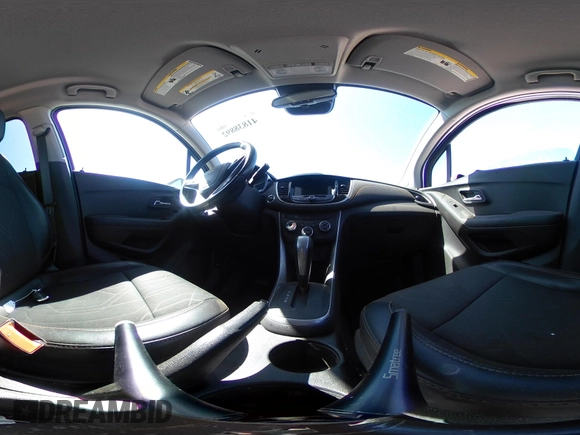2018 Chevrolet Trax LT with VIN KL7CJLSB4JB734606, listed as a IAAI auction lot 41838892 with 42,122 mi miles. Bid and sale history available at carsss.com. Image 20.