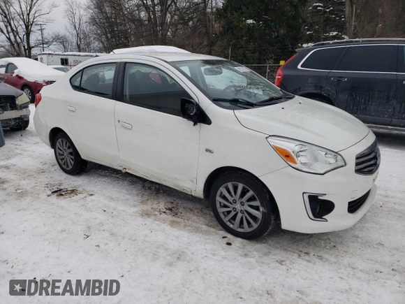 2018 Mitsubishi Mirage G4 SE with VIN ML32F4FJ7JHF15410, listed as a Copart auction lot 88275575 with 20,173 mi miles and Salvage Title. Bid and sale history available at carsss.com. Image 4.