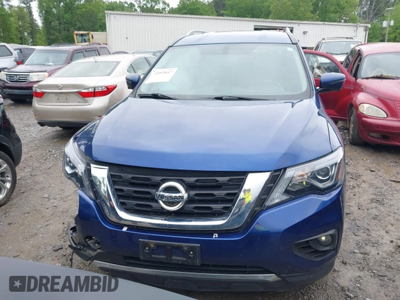 2019 Nissan Pathfinder SV z VIN 5N1DR2MN9KC620979, wystawiony jako IAAI lot #42093847 z przebiegiem 132 329 mil mil oraz . Historia ofert i sprzedaży dostępna na DreamBid. Obrazek 12.