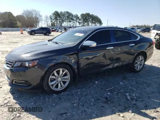 2018 Chevrolet Impala LT with VIN 1G1105S32JU121575, listed as a Copart auction lot 47365845 with 107,464 mi miles and Non Repairable. Bid and sale history available at DreamBid. Image 1.