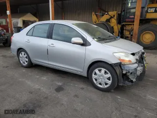 2011 Toyota Yaris with VIN JTDBT4K33BL005855, listed as a Copart auction lot 50617275 with 89,678 mi miles and Salvage Title. Bid and sale history available at carsss.com. Image 4.