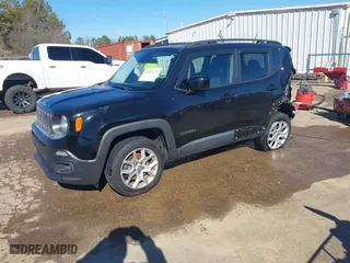 2016 Jeep Renegade Latitude with VIN ZACCJBBT2GPD88933, listed as a IAAI auction lot 41387213 with 134,578 mi miles. Bid and sale history available at carsss.com. Image 18.