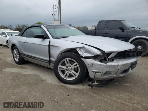 2012 Ford Mustang V6 with VIN 1ZVBP8EM9C5228274, listed as a Copart auction lot 50447034 with 182,877 mi miles and Clean Title. Bid and sale history available at carsss.com. Image 4.