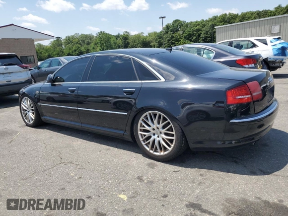2010 Audi A8 with VIN WAURVAFA2AN007502, listed as a Copart auction lot 61910265 with Not provided miles and Clean title. Bid and sale history available at DreamBid. Image 2.