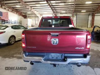 2021 Ram 1500 Limited with VIN 1C6SRFHT9MN501081, listed as a Copart auction lot 56568305 with 201,899 mi miles and Non repairable. Bid and sale history available at DreamBid. Image 6.
