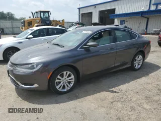 2015 Chrysler 200 Limited z VIN 1C3CCCAB3FN542120, wystawiony jako Copart lot #57266875 z przebiegiem 110 354 mil mil oraz Nie do naprawy • Non repairable. Historia ofert i sprzedaży dostępna na DreamBid. Obrazek 1.